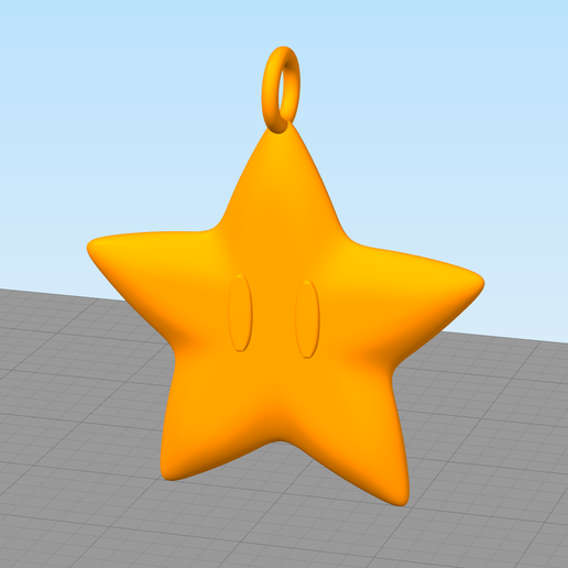Christmas star 3D model