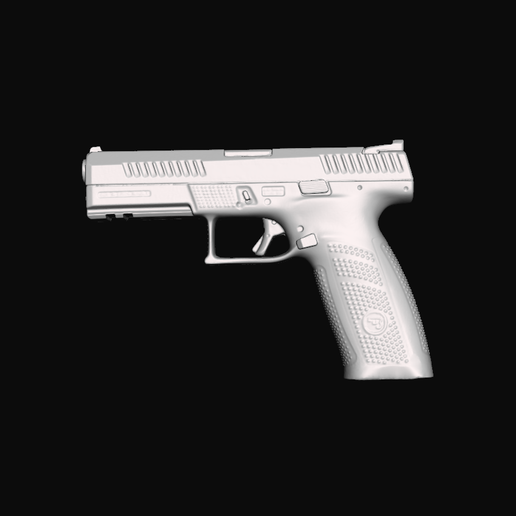 CZ P10 F Real Size Scan 3D Gun Mold