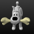 Capture d’écran 2017-09-29 à 11.22.13.png Free STL file comic dog belgium・3D print design to download