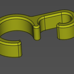 clip.png Download free STL file Clip PTFE Bowden • Template to 3D print, philippesa