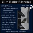 Tower-Dice-Roller-Assembly.jpg Castle Tower Dice Roller for Dice Thrones D&D Yahtzee & Other Games