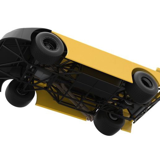 🆕 New Zealand Super Saloon race car Scale 1:25・ 3D File for 3D printing ...
