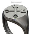 wf3.jpg Wrench Oval signet ring 3D print model