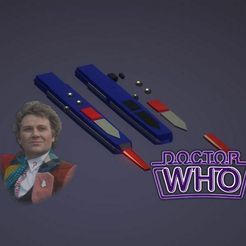 img5-2.jpg Doctor Who Sonic Lance 6th Colin Baker