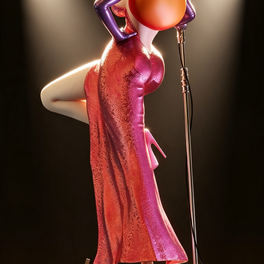 Jessica Rabbit -- 80's Movie - Cult - 1:4 Scale