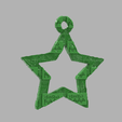 15.png Hollow christmas star X76