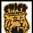 ChickMAgnet.png Free STL file ATHF Chick Magnet・Design to download and 3D print