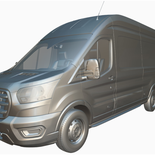 8.png Ford Transit Cargo (Yellow - School Bus)