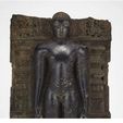 132110_display_large.jpg Jaina Tirthankara Chandraprabha Standing in Meditation (Kayotsarga), 12th century
