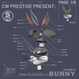 bugs-bunny_head02.png Bugs Bunny Peaky Blinders Urban Vibes – Modular FDM STL – No AMS / Multi-Part / 3MF
