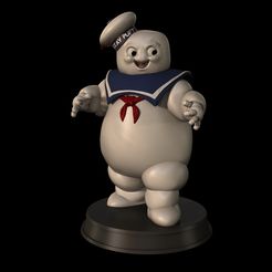 mm.001.jpg Stay Puft Marshmallow Man 3D print model