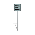 1.png One Way Traffic Sign Board
