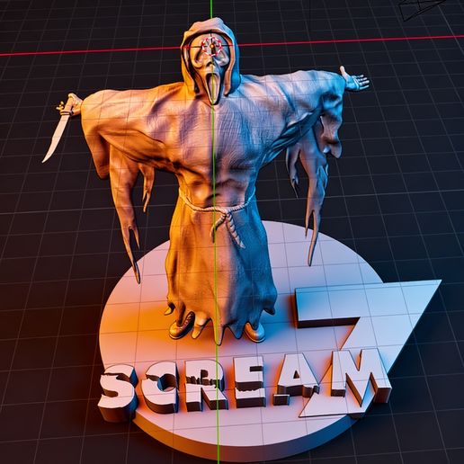 Fanart ghost face scream