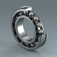 bearing_with_SR_1.png Bearing With Snap Ring created in PARTsolutions software