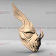 default.5357.jpg Corpse Husband Mask - Rabbit Face Mask - Halloween Cosplay 3D print model