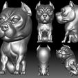 Bully3.jpg Pit Bull 3D STL file printable Bully model