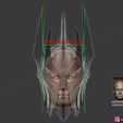 19.jpg Sauron Helmet - Lord Of The Rings 3D print model