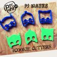 IMG_4351.JPG PJ masks cookie cutters Heroes in pajamas