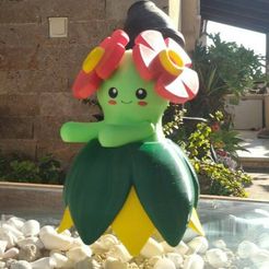 il_1140xN.3424698462_rhtz.jpg Pokemon Bellosom Planter FREE SUPPORT