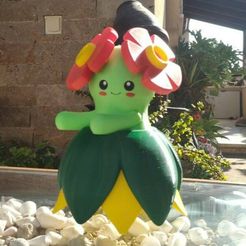 il_1140xN.3424698462_rhtz.jpg Pokemon Bellosom Planter FREE SUPPORT