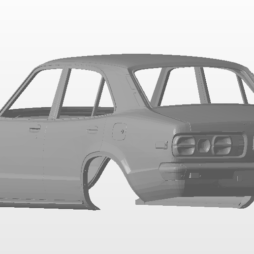 🚗 1:24 Mazda RX3 4 Door Savannah - Bonnetless - 