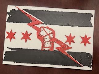 🤼 CM PUNK (WWE) Logo Display by MANIACMANCAVE3D・3D Print with the ...