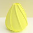 vase coquillage jaune.jpg low tide" vase