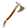 Axe-v3.5.png Leviathan Axe With multiple Pommels | Kratos Axe | With Ohm Clasper | By CC3D
