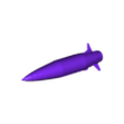 Kinzhal with support.stl KINZHAL HYPERSONIC MISSILE - 3D PRINT MODEL (STL,3MF,LYS.RAR) Scale 1:72