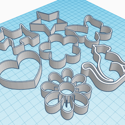 Imagen3.png Файл STL Cake and Biscuit Moulds・Шаблон для загрузки и 3D-печати