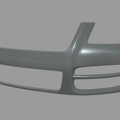 Front_Bumper_Volkswagen_Touareg_Render_01.png Fichier STL Pare-chocs avant Volkswagen Touareg・Plan à imprimer en 3D à télécharger