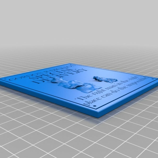 Special Delivery Book Cover - 3D model önizlemesi