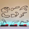 20230617_153256~3.jpg Formula 1 Track Circuit Gift Collection F1 2023/2024 3D Print Complete All 24 Tracks Bundle