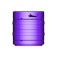 30l_barrel.stl Collection de tonneaux et de bouteilles de bière - 1/24 - Accessoires pour modèles réduits