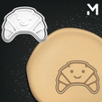 Kawaiicroissant.png Cookie Cutters - Cute Food