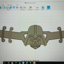 WhatsApp Image 2020-08-15 at 3.20.11 PM.jpeg Бесплатный STL файл Vader Mask Strap・3D-печатная модель для загрузки