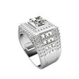 1.jpg STL-Datei Modelldatei 3D-Herrenring mit Diamanten・Modell für 3D-Drucker zum Herunterladen