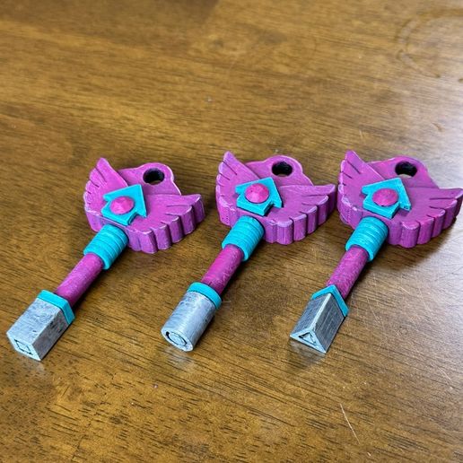 🔑 Triple Key STL Pack from Squid Game S3・ 3D File for 3D printing・Cults