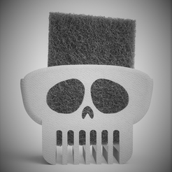 porta-esponja_photoshop_retocado.png Pirate Skull sponge holder