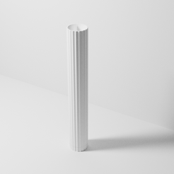 untitlefdsfsdd.png STL file Plisse Minimal Incense Stick Holder Burner・3D print design to download