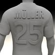 4.jpg Muller Bayern Munich football player stl file ready for printing
