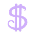 DOLLAR.stl Letters and Numbers DISNEY Letters and Numbers | Logo