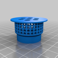 Fichier STL gratuit filtre cheveux baignoire・Modèle à télécharger et à  imprimer en 3D・Cults