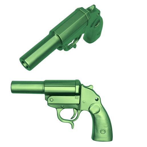 ERMA MODEL Z / FLARE GUN / ERMA MODEL Z FLARE GUN  / pistol stl / Revolver / Revolver stl / gun stl