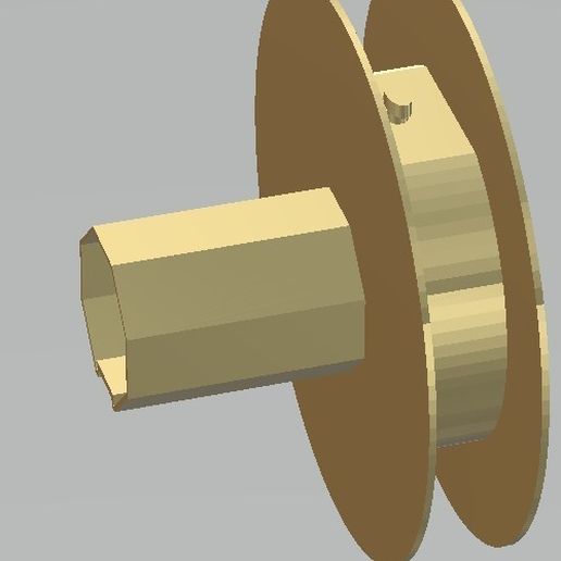 polea persiana2.jpg Download free STL file pulley for blind rope • 3D printing object, gabrielrf