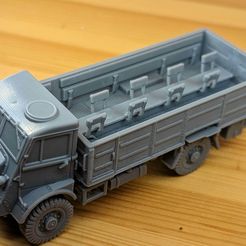 3-ton-Truck-Bedford-QLT-UK-1.jpg 3D-Datei 3-Tonnen-LKW Bedford QLT (UK, WW2)・3D-druckbares Design zum Herunterladen