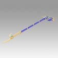 2.jpg Yugioh Duel Monsters GX Magicians Valkyria Cane Cosplay Weapon