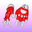 2.jpg Gloves BJD Print STL / legs / 3D model / ooak / digital doll handmade / Printing