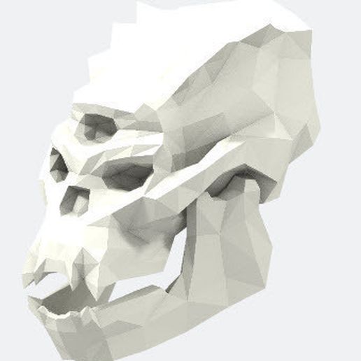Skull of Troll 3D model