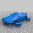 Prelude04-separated-tire.png Honda Prelude 1/64 scale